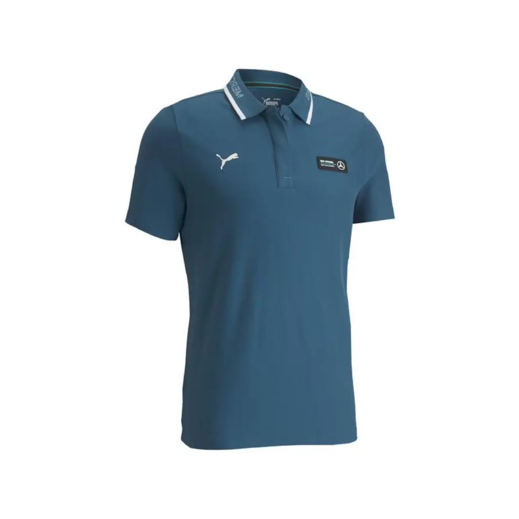 POLO AZUL DE CABALLERO