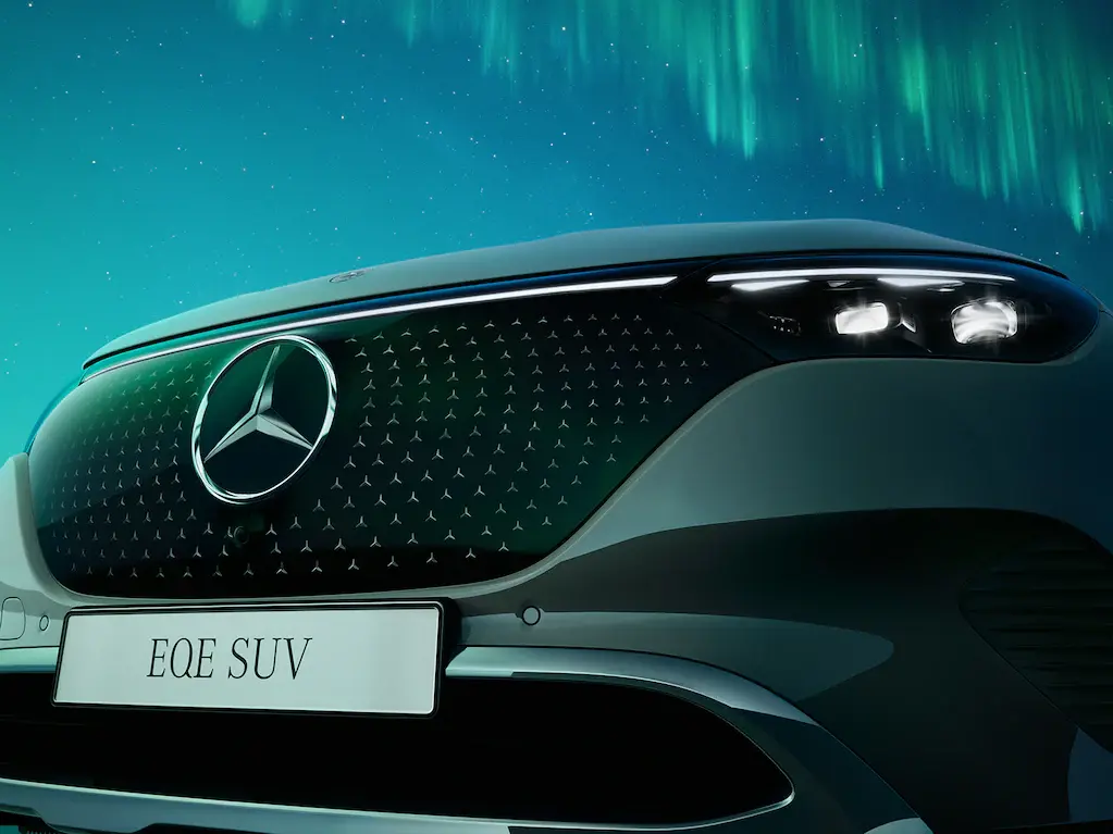 Calandra del radiador con Mercedes-Benz Pattern